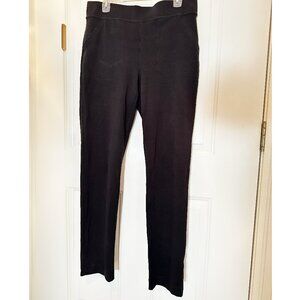 Duluth Trading Co.Women's NoGA Naturale Cotton Slim Leg Pants, Jet black, medium